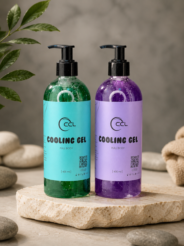 ژل خنک کننده پدیکور پا برند ccl